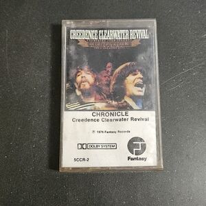 Creedence Clearwater Revival Chronicle Cassette Tape 1976 Fantasy